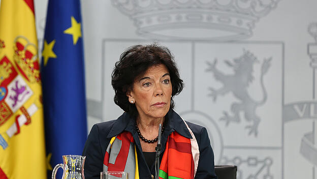 Spaniens Bildungsministerin María Isabel Celaá
