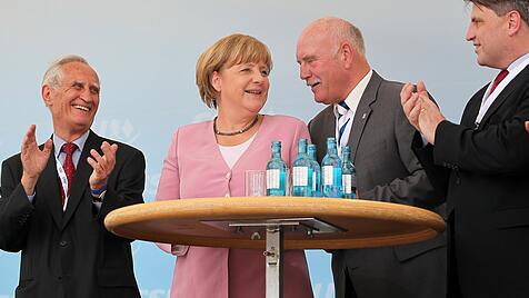 Norbert Geis Begegnung mit Bundeskanzlerin Angela Merkel