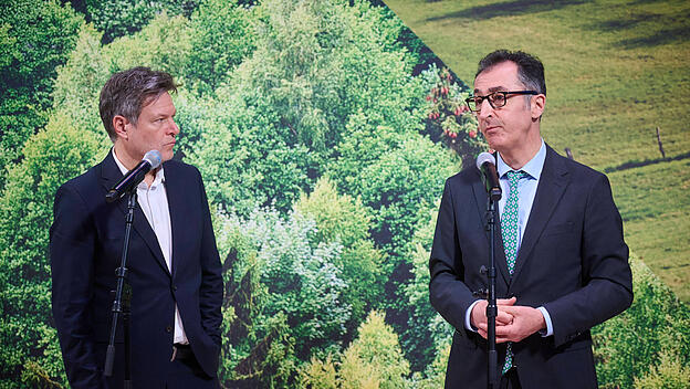 Robert Habeck und Cem Özdemir