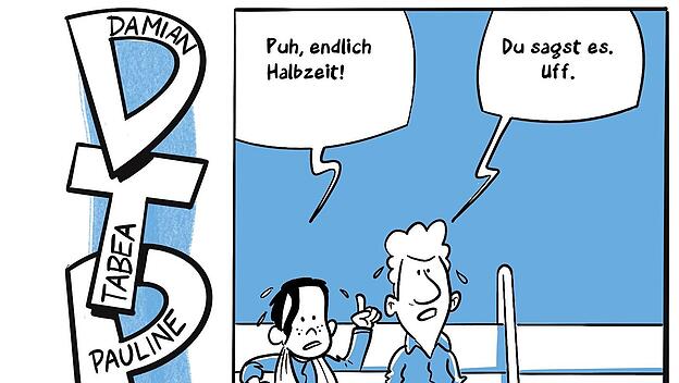 Halbzeit -  DTP Kids Cartoon 08. März 2024