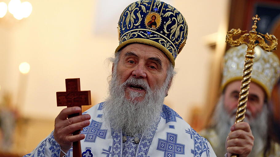Patriarch Irinej spricht zu ethnischen Serben