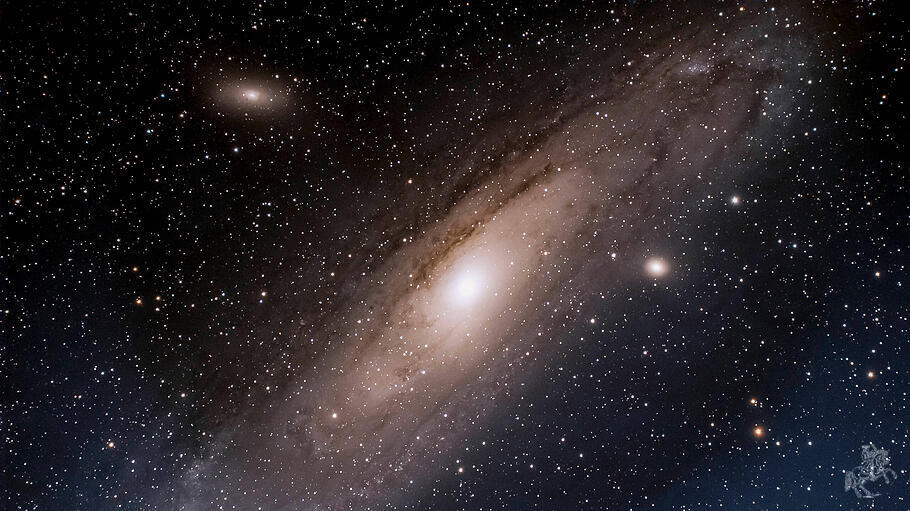 Andromeda Galaxy and constellation Andromeda, ZCF01093