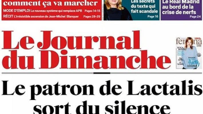 Le Journal du Dimanche - 14. Januar 2018