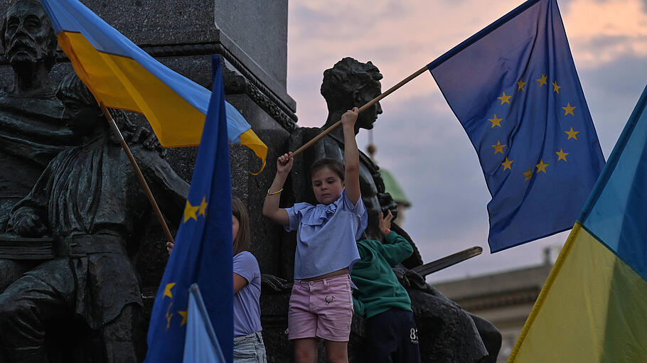 Krakau, Pro-Europa_Demonstration