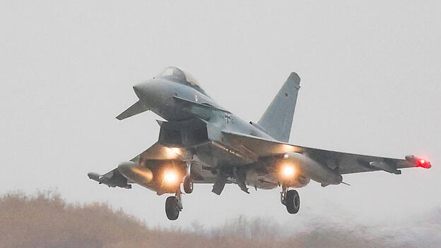 Eurofighter auf dem Flughafen Hannover