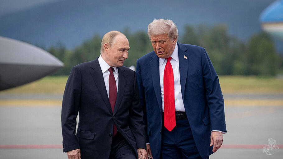 Donald Trump und Wladimir Putin in Alaska