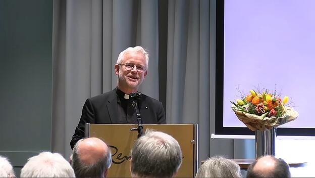Peter Schallenberg sprach auf der Festakademie für Manfred Spieker