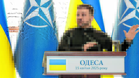 Der ukrainische Präsident Wolodymyr Selenskyj