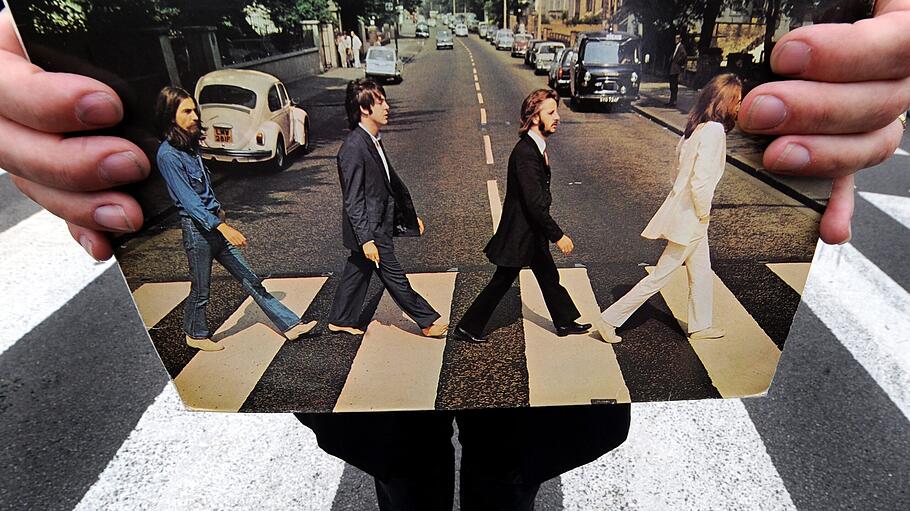 Plattencover des Beatles Albums «Abbey Road»