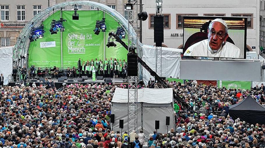 100. Deutscher Katholikentag in Leipzig - Er&ouml;ffnung