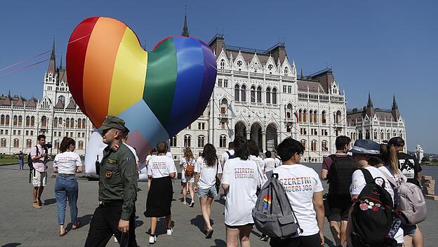 LGBTQI-Protest in Ungarn