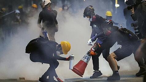 Proteste in Hongkong