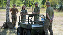 Ein sogenanntes Unmanned Ground Vehicle (UGV)