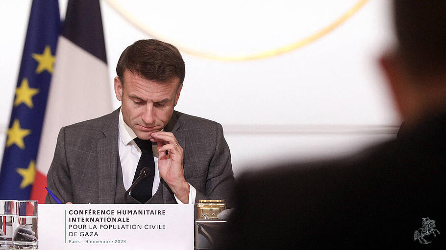 Emmanuel Macron ist beim Thema Nahost-Konflikt auf einem außenpolitischen Zick-Zack-Kurs.