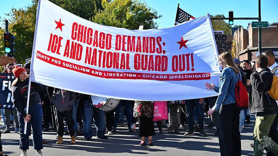 Demo in Chicago gegen ICE