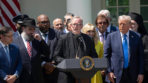 Nationaler Gebetstag mit Bischof Robert Barron und US-Präsident Trump
