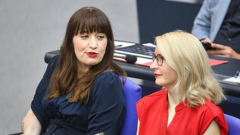 Heidi Reichinnek und Ines Schwerdtner