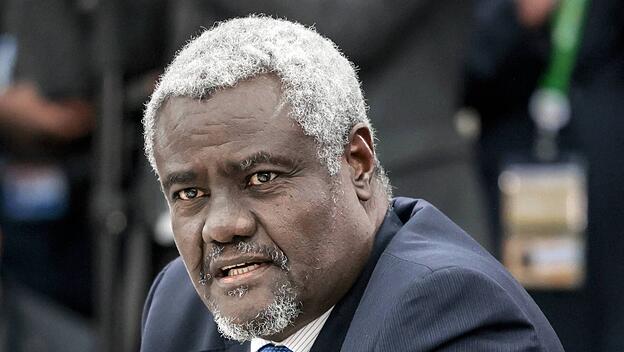 Der Vorsitzende der AU-Kommission, Moussa Faki Mahamat