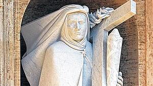 Edith-Stein-Statue im Petersdom