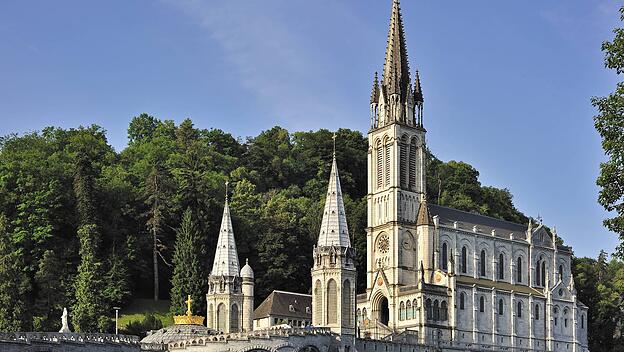Rosenkranzbasilika in Lourdes