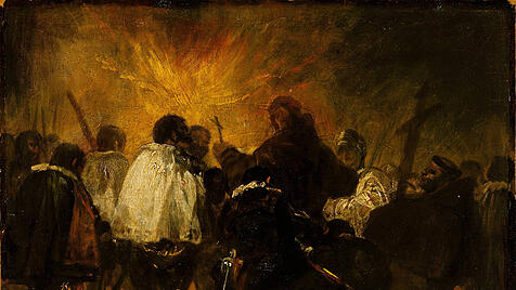 Goya &bdquo;Nachtszene aus der Inquisition&ldquo;