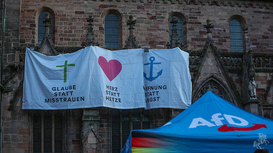 AfD-Kundgebung in Nürnberg