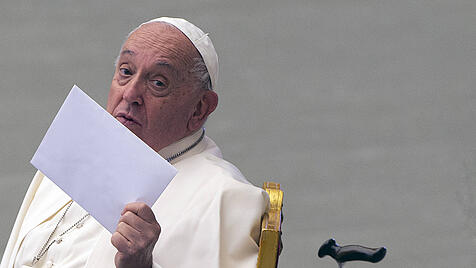 Papst Franziskus während der Bischofssynode im Vatikan