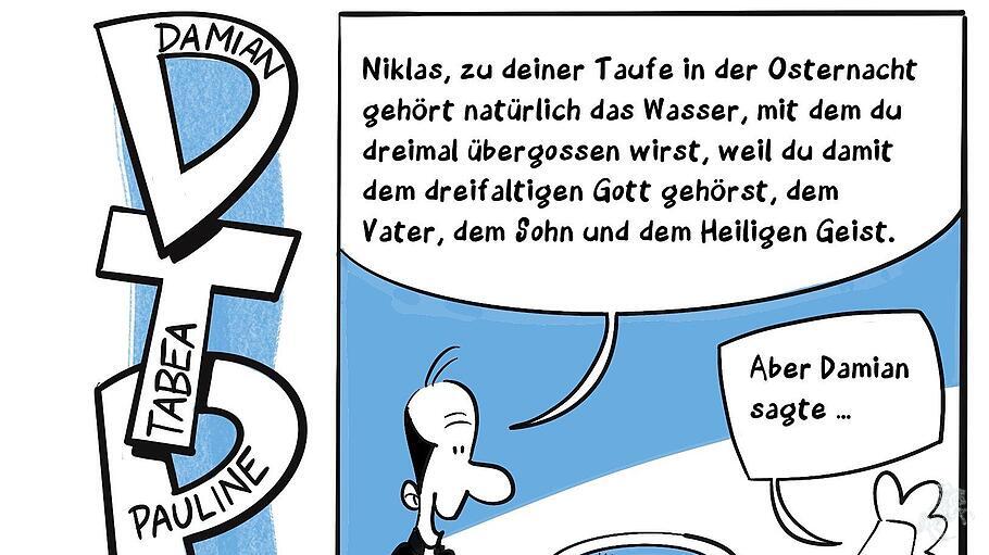 Die Taufe - DTP Kids Cartoon 29. März 2024