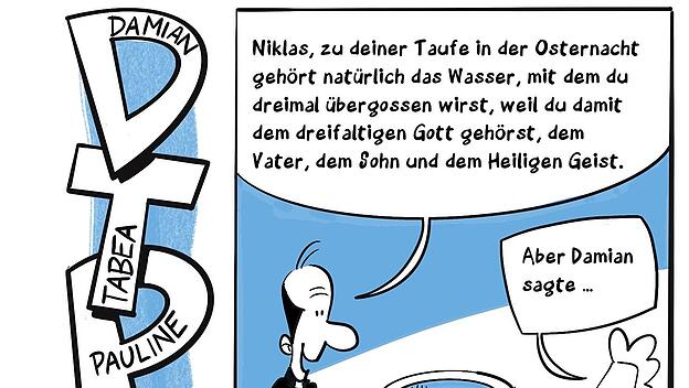 Die Taufe - DTP Kids Cartoon 29. März 2024