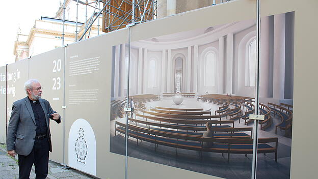 Umbau der St. Hedwigs Kathedrale Berlin