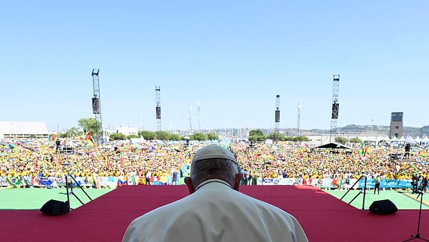 Lissabon: Papst Franziskus beim Weltjugendtag 2023