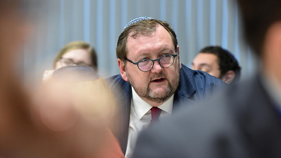 Rabbiner Walter Homolka bei einer Tagung des Internationalen Rates der Christen und Juden e.V.