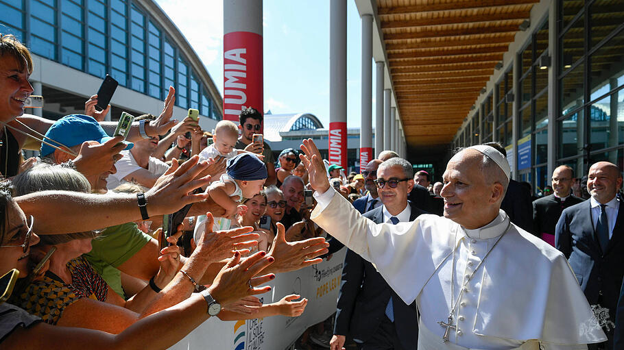 Papst Leo XIV. in Rimini