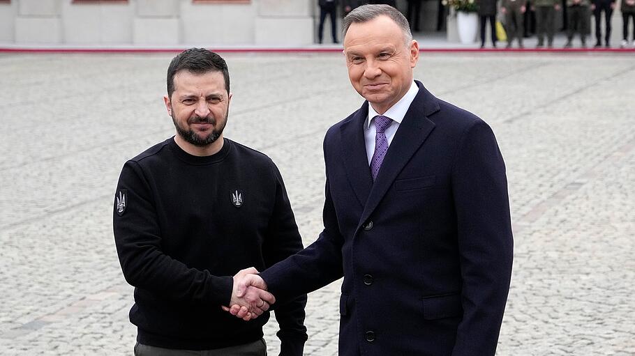 Ukrainischer Präsident Selenskyj in Polen