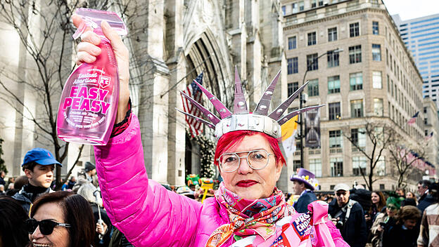 Osterparade in New York