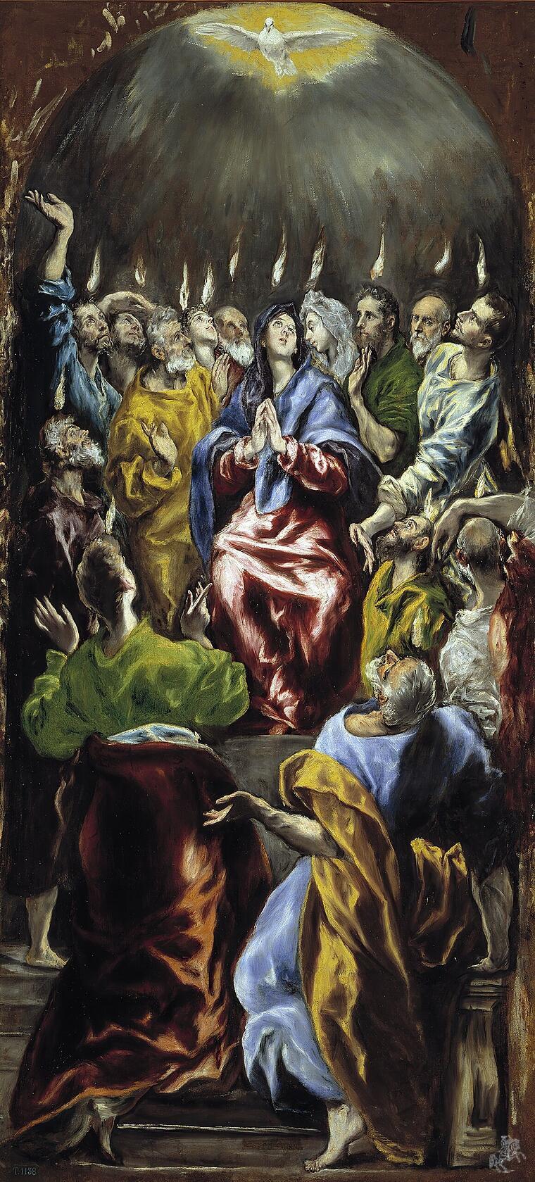 Pfingsten, El Greco