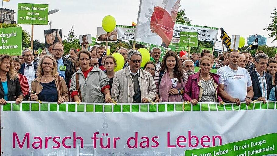 Marsch für das Leben:  2016 führten den Marsch an