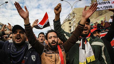 Demonstrationen in Bagdad