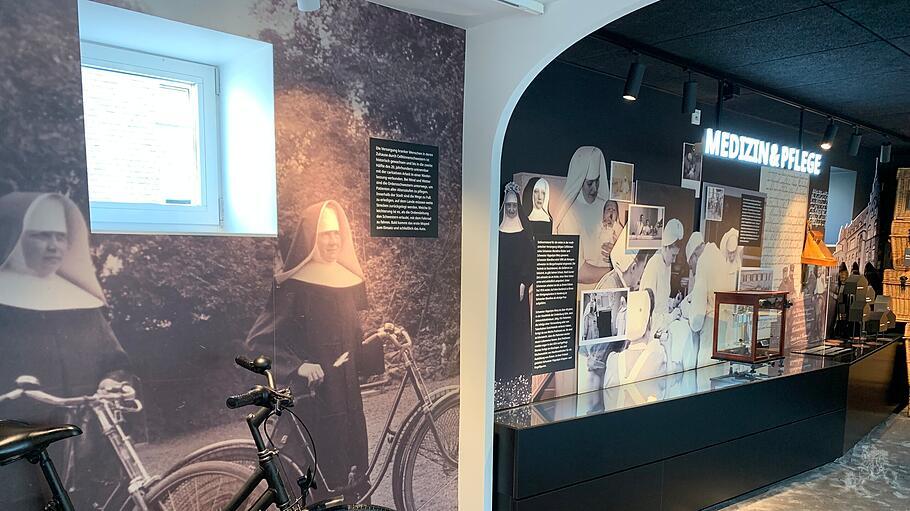 Ausstellung der Ordensgemeinschaft der Cellitinnen in Köln.