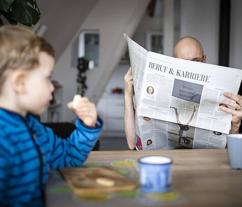 Vater und Kind
