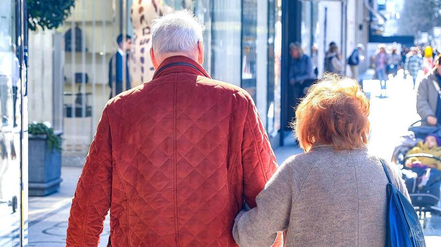 Rentnerpaar in Düsseldorf