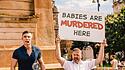 Abtreibungsprotest in Glasgow