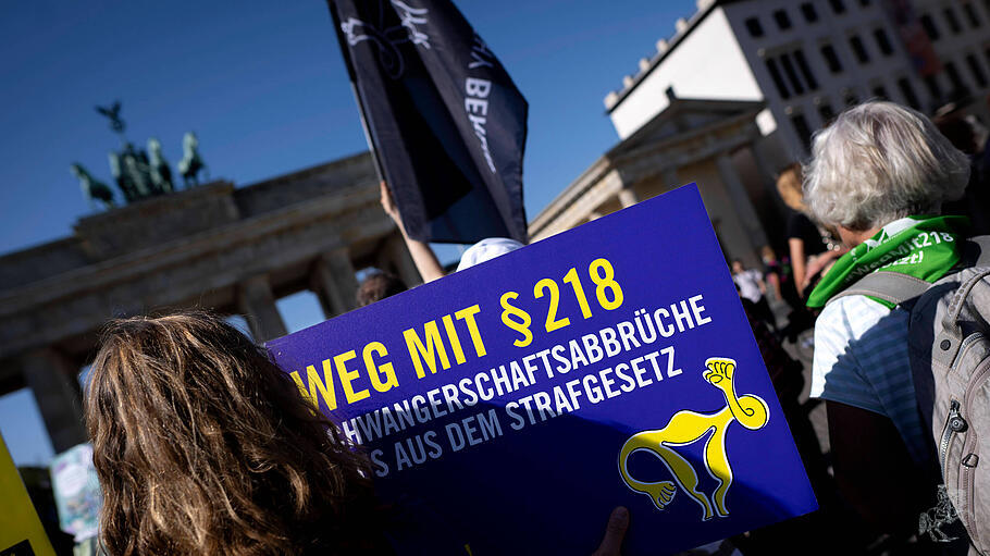 Gegendemo gegen Marsch für das Leben, Berlin 2024