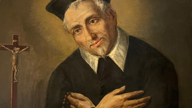 Bildnis des seligen Sebastiano in der Päpstlichen Diplomatenakademie.