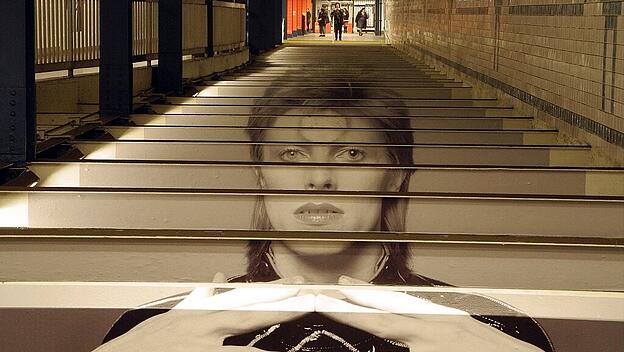 David Bowie-Ausstellung in New Yorker U-Bahn-Station