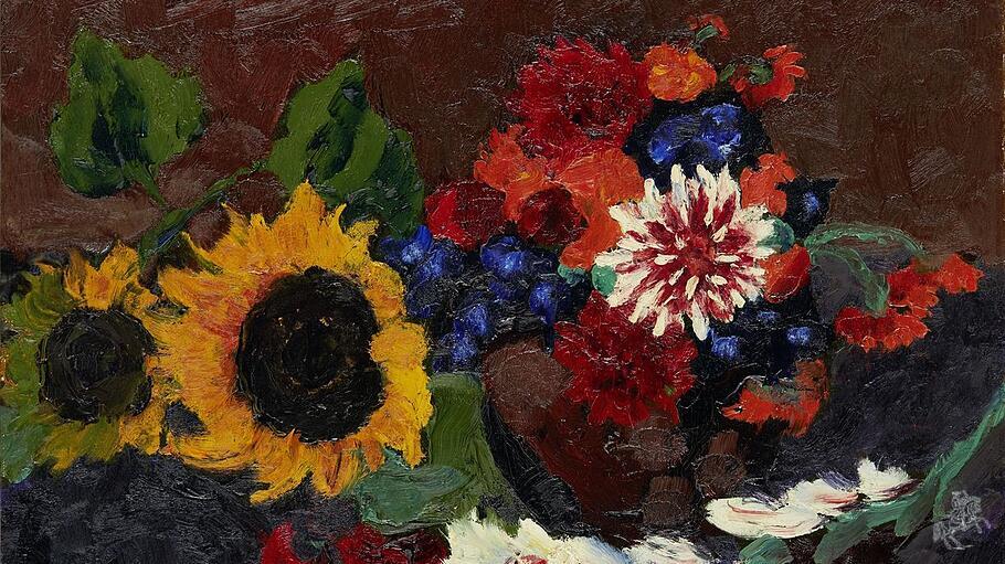 &bdquo;Herbstblumen (A)&ldquo;, Gem&auml;lde 1931.