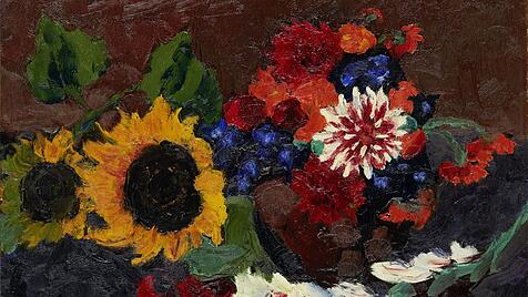 &bdquo;Herbstblumen (A)&ldquo;, Gem&auml;lde 1931.