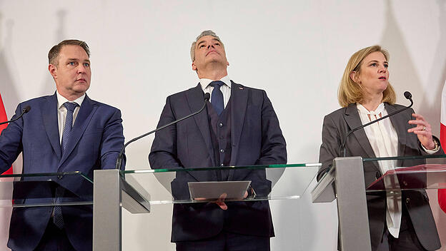 Babler, Nehammer, Meinl-Reisinger