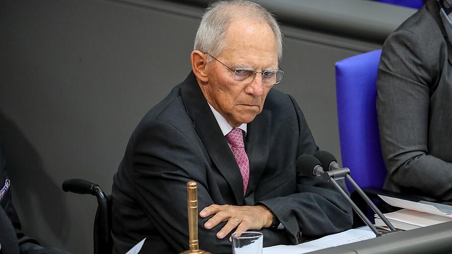 Bundestagespräsident Wolfgang Schäuble