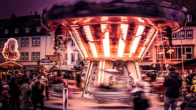 Weihnachts- oder Wintermarkt,